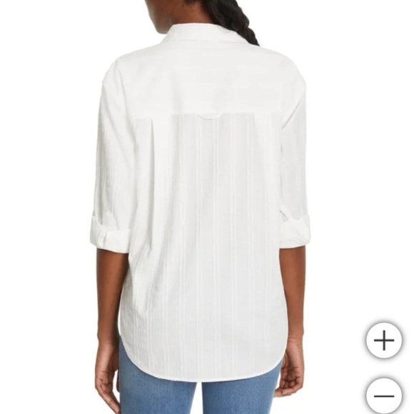 New Gloria Vanderbilt Women's Amanda white Shirt XS S M L XL 100% cotton - Picture 2 of 9